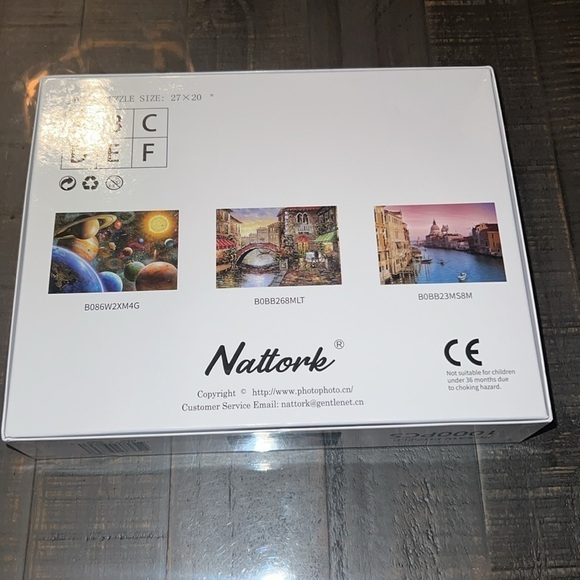 Nattork 1000 Piece Jigsaw Puzzle Space & Planets Size 27X20 - Picture 6 of 6